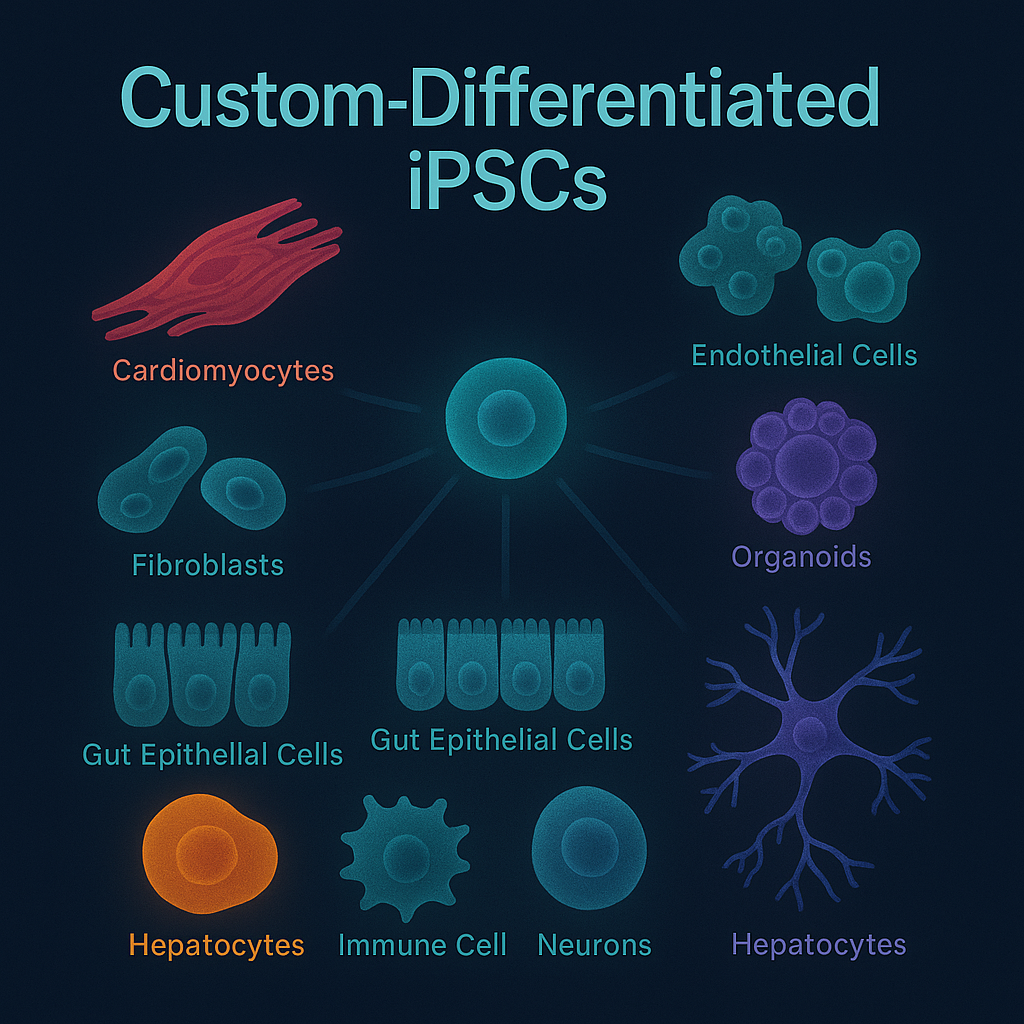 Custom Differentiated iPSCs